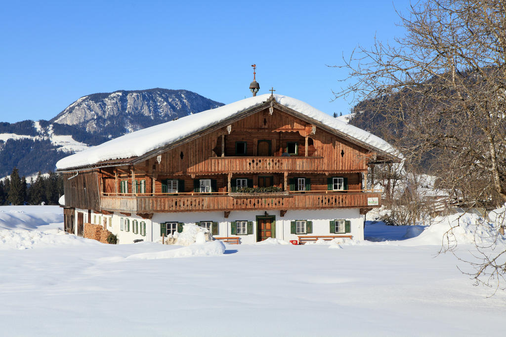 Ferienhaus Hinterebenhub Hopfgarten im Brixental Buitenkant foto